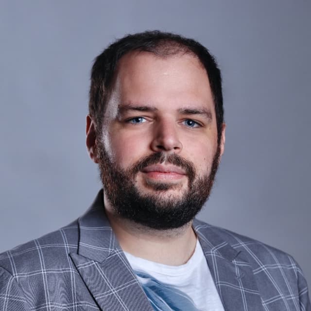 A photo of the author